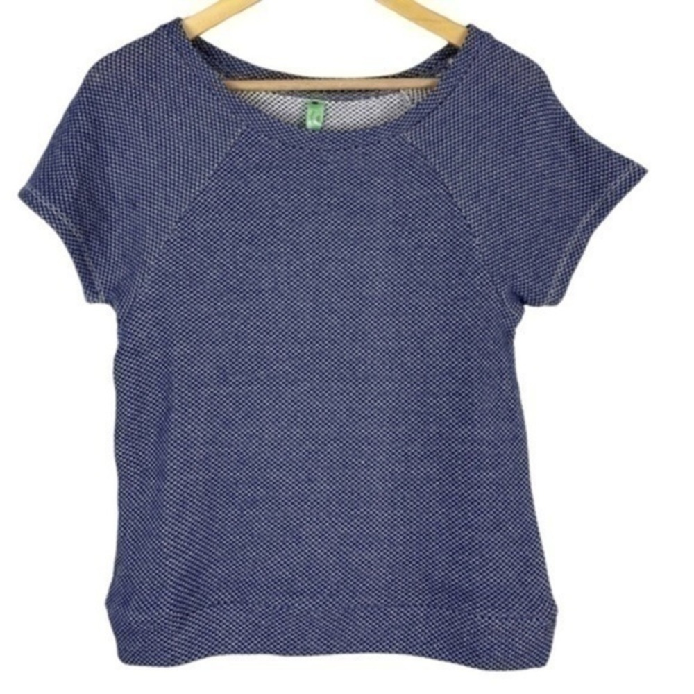 Honeydew Intimates Sweater Tee Top Navy - Small NWT